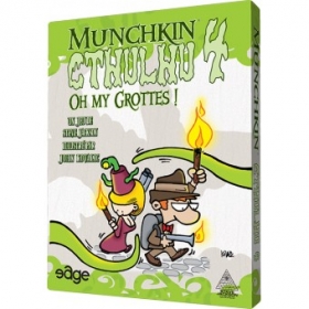 couverture jeu de société Munchkin Cthulhu 4, Oh my Grottes !