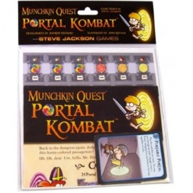 couverture jeu de société Munchkin Quest 3 : Portal Kombat