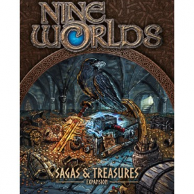 couverture jeu de société Nine Worlds - Sagas &amp; Treasures