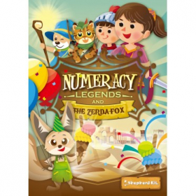 couverture jeux-de-societe Numeracy Legends and the Zerda Fox