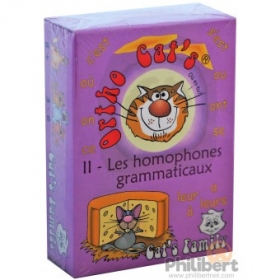 couverture jeux-de-societe Ortho Cat's 2 - Les Homophones Grammaticaux