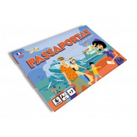 couverture jeu de société Passaportas - Format Voyage