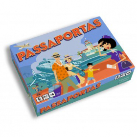 couverture jeu de société Passaportas