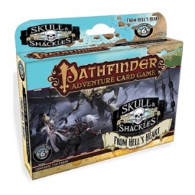 couverture jeu de société Pathfinder ACG - Skull &amp; Shackles : From Hells Heart