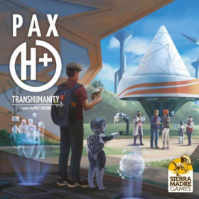 couverture jeu de société Pax Transhumanity