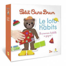 couverture jeu de société Petit Ours Brun - Le Loto Des Habits