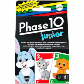 couverture jeu de société Phase 10 Junior