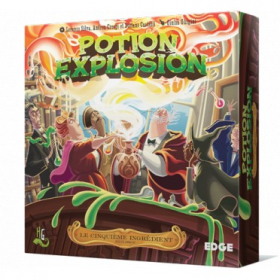 couverture jeu de société Potion Explosion : Le Cinquième Ingrédient (Extension)