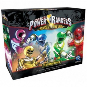 couverture jeu de société Power Rangers : Heroes of the Grid : Zeo Ranger Pack