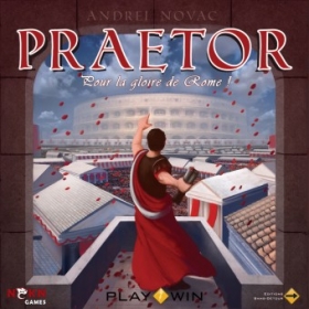 couverture jeu de société Praetor - Pour la Gloire de Rome