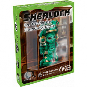 couverture jeu de société Q-System - Sherlock : La Tombe de l&#039;Archéologue