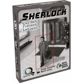 couverture jeu de société Q-System - Sherlock : Qui est Vincent Leblanc ?