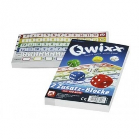 couverture jeu de société Qwixx - 2 Zusatz - Bl&ouml;cke