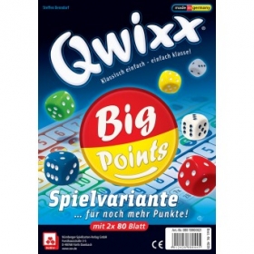 couverture jeu de société Qwixx - Big Points
