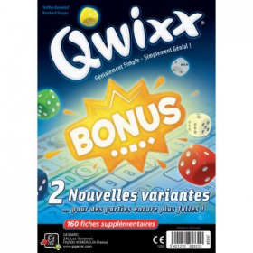 couverture jeu de société Qwixx Bonus - Bloc de score