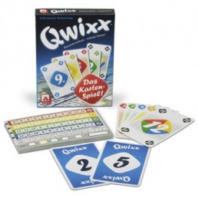 couverture jeu de société Qwixx - Das Kartenspiel