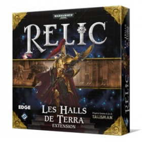 couverture jeux-de-societe Relic VF - Les Halls de Terra