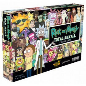 couverture jeu de société Rick and Morty : Total Rickall - Le Jeu de Cartes