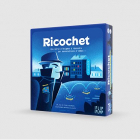 couverture jeu de société Ricochet : Le Profil de l&#039;Homme Sans Visage