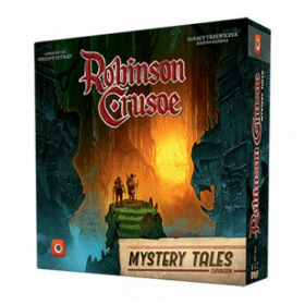 couverture jeu de société Robinson Crusoe - Mystery Tales