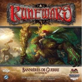 couverture jeu de société Runewars VF - Banni&egrave;res de Guerres