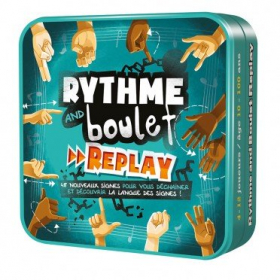 couverture jeu de société Rythme and Boulet Replay