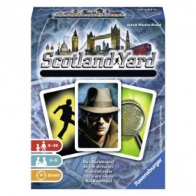 couverture jeu de société Scotland Yard - Le jeu de cartes