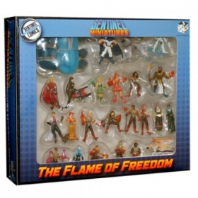 couverture jeu de société Sentinel Tactics: The Flame of Freedom Pre Painted Miniature Pack