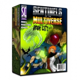 couverture jeu de société Sentinels of the Multiverse - Rook City and Infernal Relics - Double Expansion