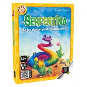 couverture jeu de société Serpentina - Boite carton