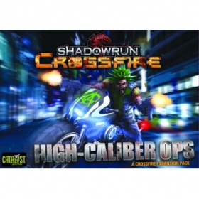 couverture jeu de société Shadowrun Crossfire - High Caliber Ops