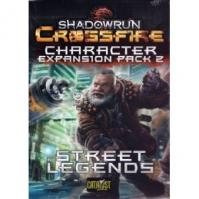 couverture jeu de société Shadowrun Crossfire - Street Legends : Character Expansion Pack 2