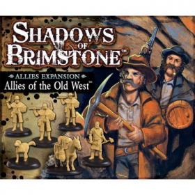 couverture jeu de société Shadows of Brimstone: Allies of the Old West Ally Pack