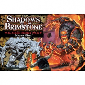 couverture jeu de société Shadows of Brimstone – Magma Giant XL Enemy Pack Expansion