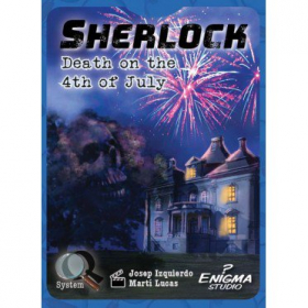 couverture jeu de société Sherlock : Death on the 4th of July