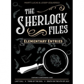 couverture jeu de société Sherlock Files Elementary Entries