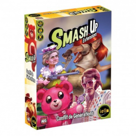 couverture jeux-de-societe Smash Up : Conflit de Générations
