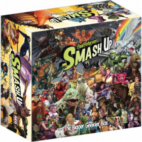 couverture jeu de société Smash Up : The Bigger Geekier Box