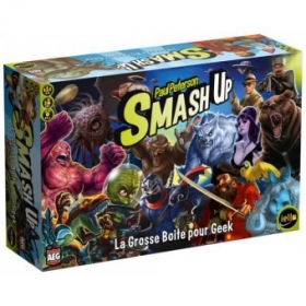 couverture jeux-de-societe Smash UP VF : La Grosse Boîte pour Geek