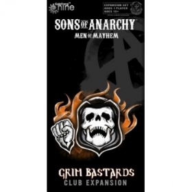 couverture jeu de société Sons of Anarchy : Men of Mayhem - Extension Grim Bastards