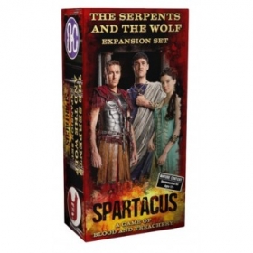couverture jeu de société Spartacus - The Serpent and the Wolf Expansion