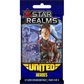 couverture jeu de société Star Realms - United : Heroes Expansion