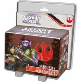 couverture jeu de société Star Wars : Assaut sur l&#039;Empire - Sabine Wren et Zeb Orellios