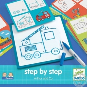 couverture jeu de société Step by Step - Arthur &amp; Co