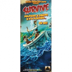 couverture jeu de société Survive: Dolphins &amp; Squids &amp; 5-6 Players...Oh My!