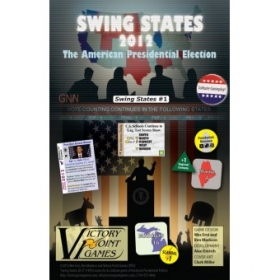 couverture jeu de société Swing States 2012  The American Presidential Election