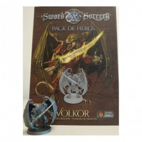 couverture jeu de société Sword &amp; Sorcery - pack de héros Volkor