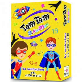 couverture jeu de société Tam Tam Supermax : Les Soustractions