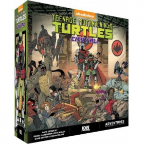 couverture jeu de société Teenage Mutant Ninja Turtles Adventures : City Fall