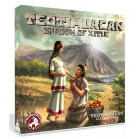 couverture jeu de société Teotihuacan : Shadow of Xitle expansion